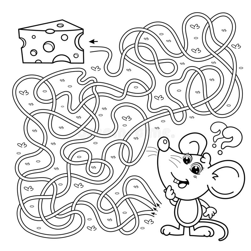 Labyrinth Die Maus und der Kase